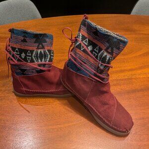 Toms boots‎ 'Nepal' Women's 8.5 NWOT